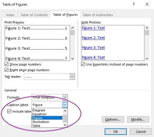 How to create table headings and figure captions in Microsoft Word ...